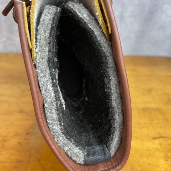 Sorel 1964 Premium Women’s Insulated Duck Boots Brown Leather Weatherproof US 7 - Picture 7 of 12